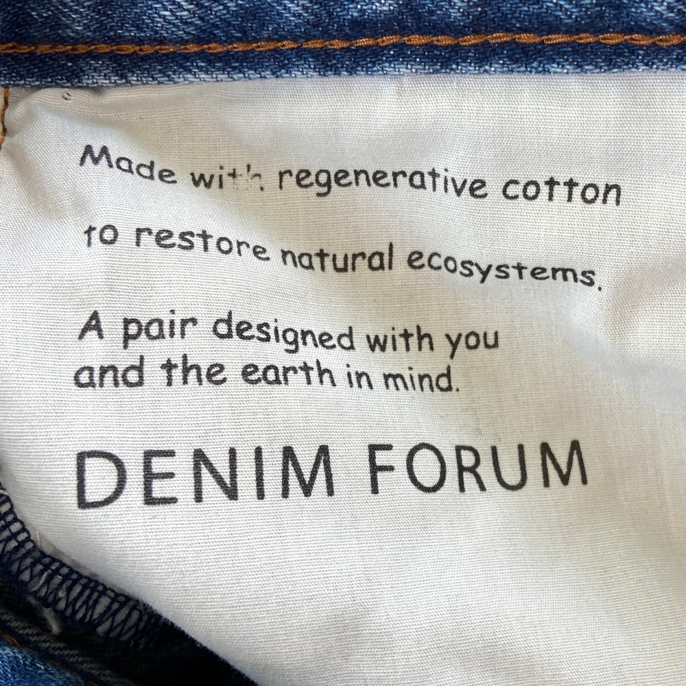 Aritzia Denim Forum The 90s Marlo Hi Rise Baggy Blue Denim Jeans Womens 30 - Picture 11 of 12